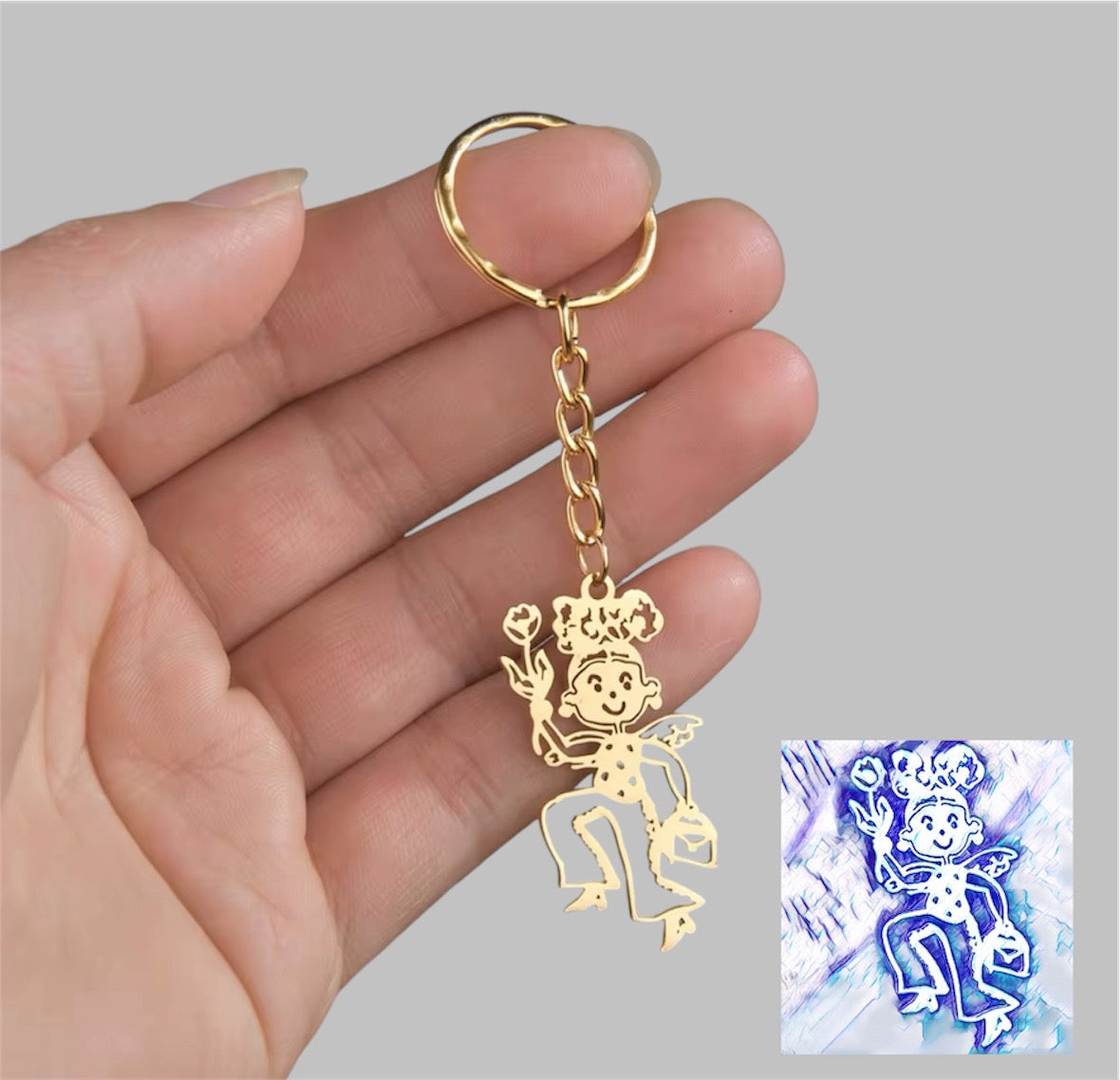 Custom Design Keychain