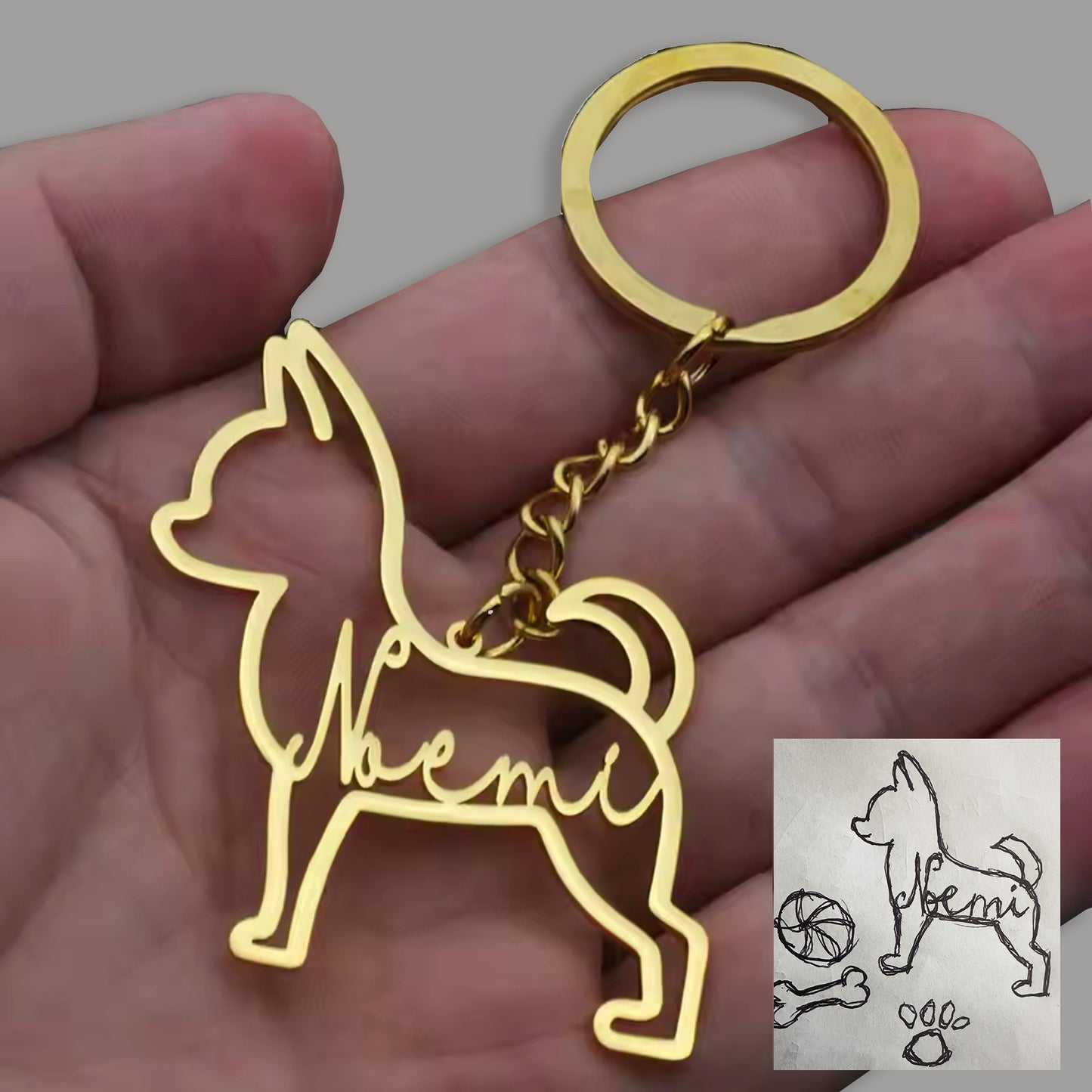 Custom Design Keychain